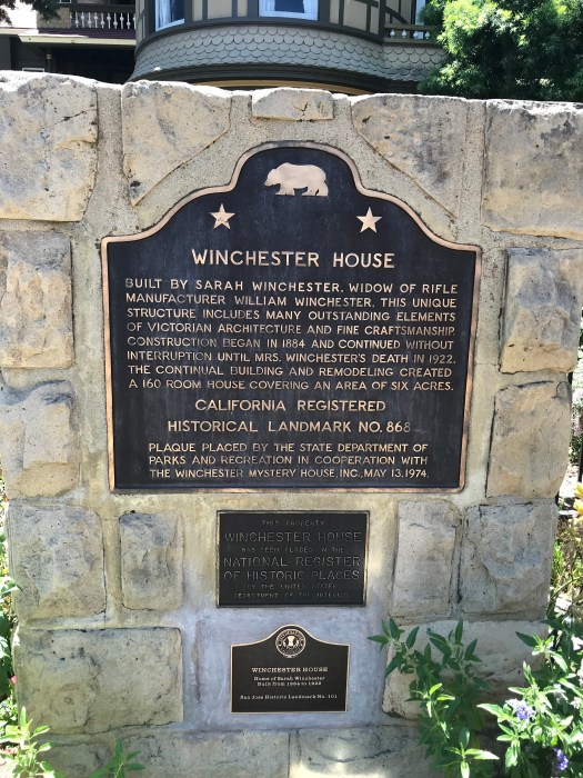 Winchester House Sign