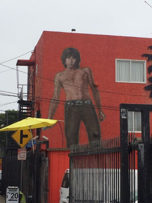 Jim Morrison mural